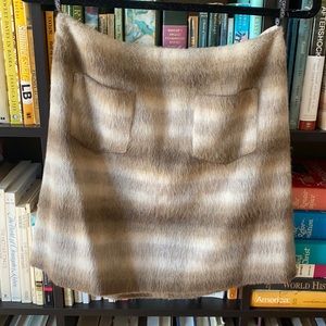 Topshop Mohair Mini Skirt